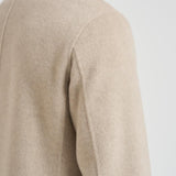 Cappotto uomo monopetto midi beige F09MUC952D 33023 MONTECORE 