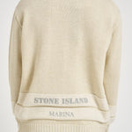Maglia uomo girocollo panna 5100043 S00XGV0M93 STONE ISLAND 