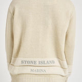 Maglia uomo girocollo panna 5100043 S00XGV0M93 STONE ISLAND 