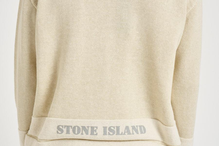 Maglia uomo girocollo panna 5100043 S00XGV0M93 STONE ISLAND 