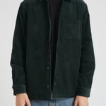 Camicia Sadamon JS uomo verde M24400043 GREENGABLES SAMSØE SAMSØE 