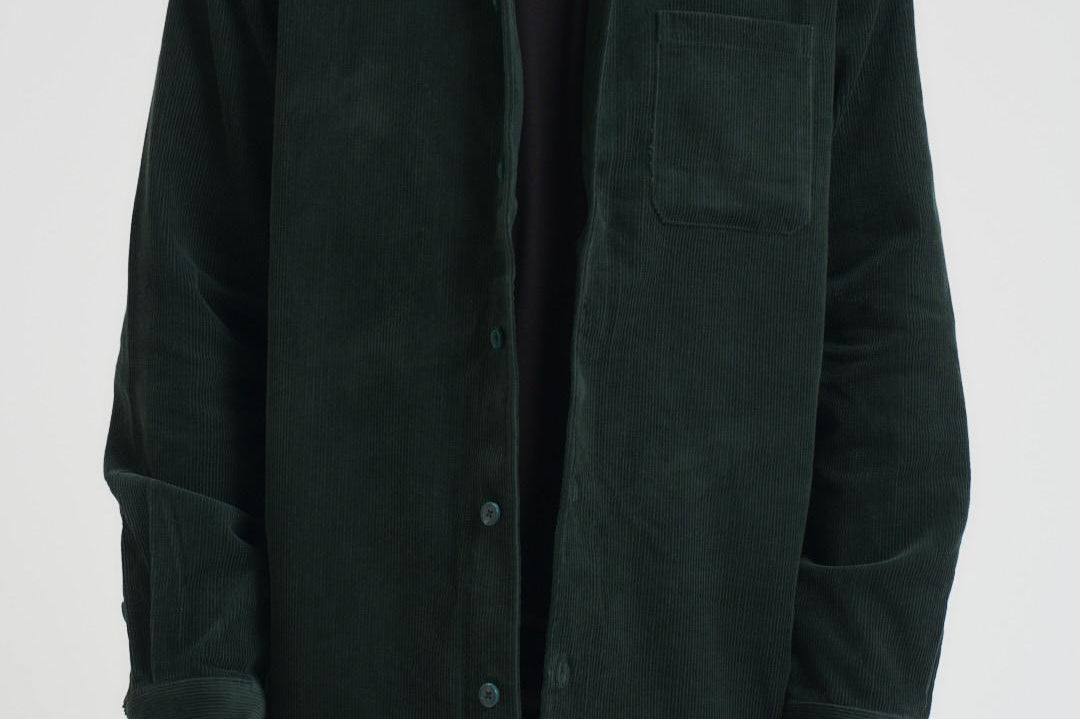 Camicia Sadamon JS uomo verde M24400043 GREENGABLES SAMSØE SAMSØE 