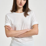 T-shirt donna girocollo bianca JG000312D 520561000 HERNO 