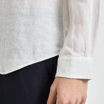 Camicia uomo in lino bianca 710968915 505 RALPH LAUREN 