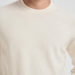 Maglia uomo girocollo panna 5100001 S00A1V0093 STONE ISLAND 