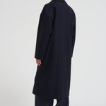 Cappotto donna Cocoon monopetto lungo nero GWP00566 P00050250486 GOLDEN GOOSE 