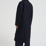 Cappotto donna Cocoon monopetto lungo nero GWP00566 P00050250486 GOLDEN GOOSE 