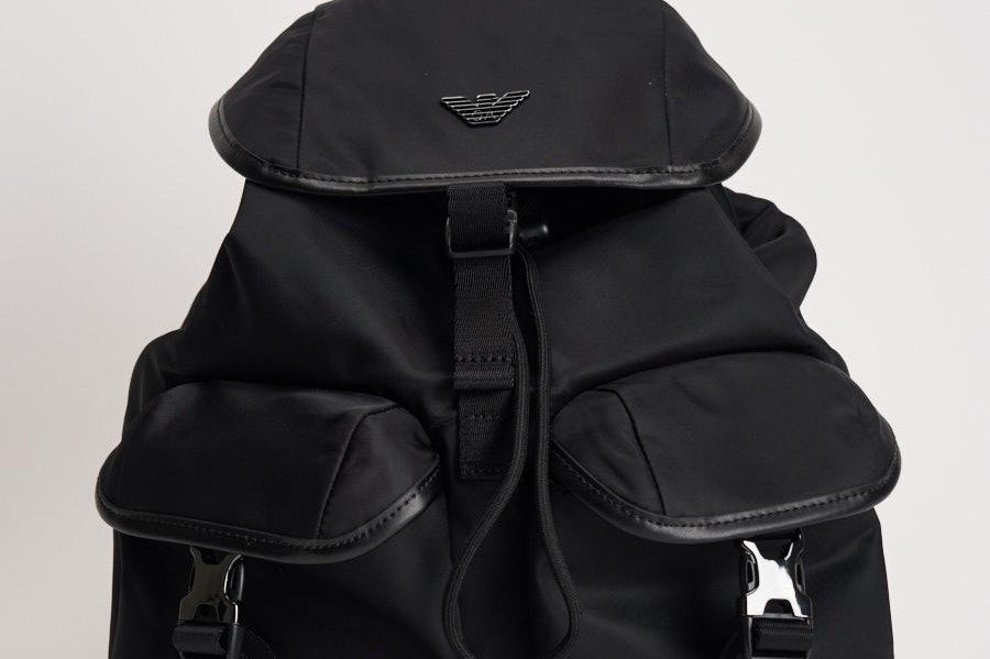 Zaino donna in nylon nero EM004503 AF13454UC001 EMPORIO ARMANI 