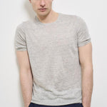 T-shirt uomo girocollo grigia 57177 24801055 GRAN SASSO 