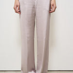 Pantaloni donna satinati rosa PT000008D 1985 HERNO 