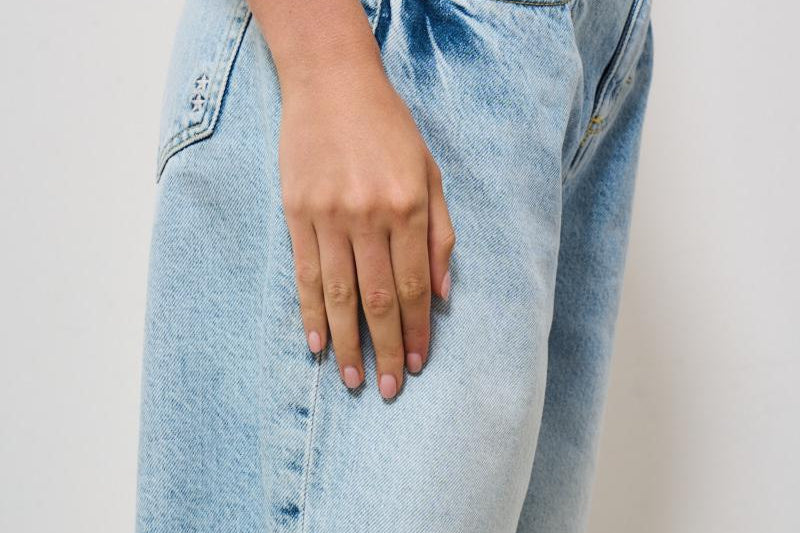 Bermuda donna in denim chiaro LEA 8662 ICON DENIM 