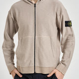 Felpa uomo in maglia con zip pietra 5100050 S01B0V009A STONE ISLAND 