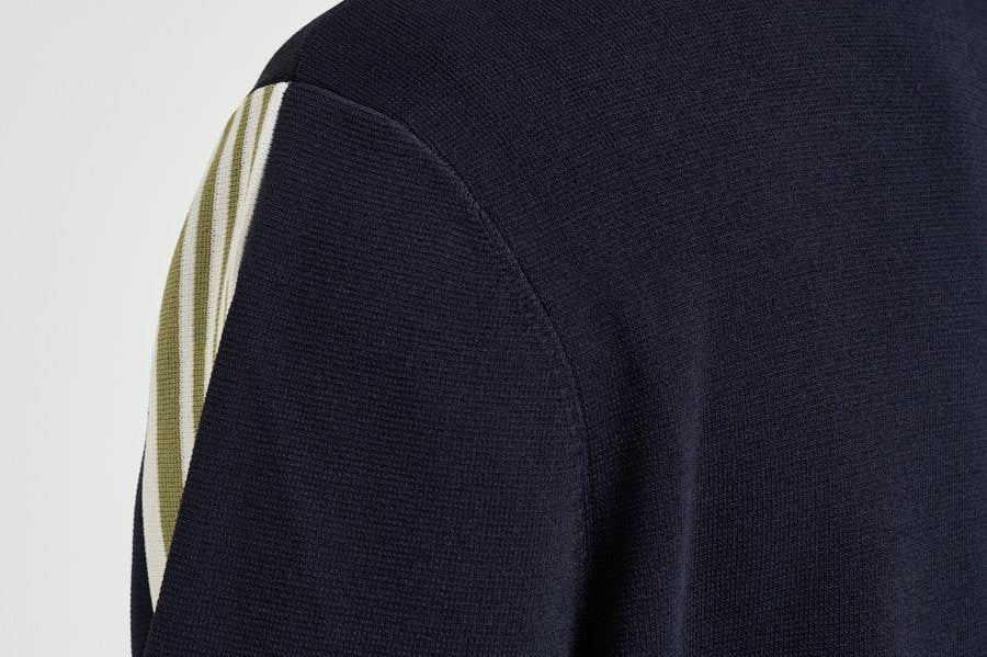 Cardigan in maglia blu navy JAPM 026B AUTRY 