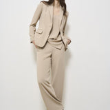 Blazer donna monopetto sabbia D420220 PANTY25003 P.a.r.o.s.h. 