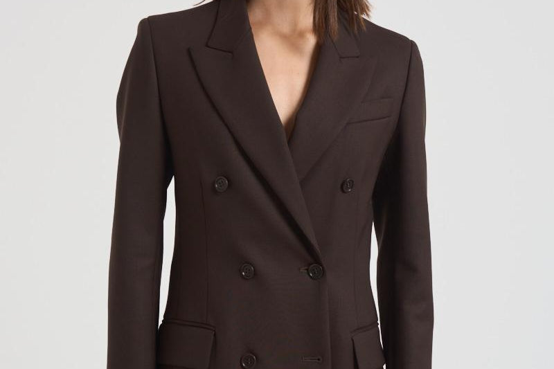 Giacca donna doppiopetto Liliuxy marrone D420436 LILIUXY086MORO P.a.r.o.s.h. 
