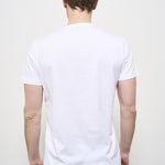 T-shirt uomo girocollo bianca US198 JF0271UZL4000 DONDUP 