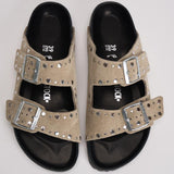 Sandalo donna Arizona taupe con borchie 1027870 TAUPE BIRKENSTOCK 