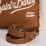 Borsa donna Vanity mini Shearling cammello VANITYMNSHEAR 1910 MC2 SAINT BARTH 