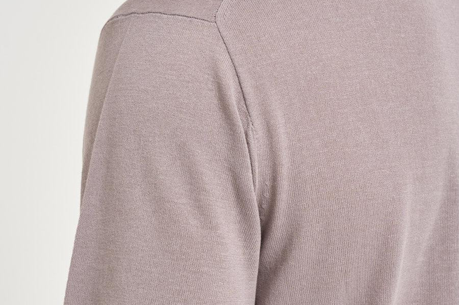 Maglia uomo grigio chiaro M010524 119 ACCADEMIE TESSILI 