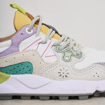 Sneakers donna Yamano 3 grigia 1I29 LIGHTLILACWHITE FLOWER MOUNTAIN 