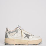 Sneakers donna Forty2 argento GWF00630 F00688610973 GOLDEN GOOSE 