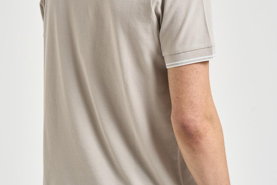 Polo uomo manica corta beige 2200010 S0018V0061 STONE ISLAND 