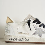 Sneakers "Ball Star" donna in pelle GWF00117 F00612410358 GOLDEN GOOSE 