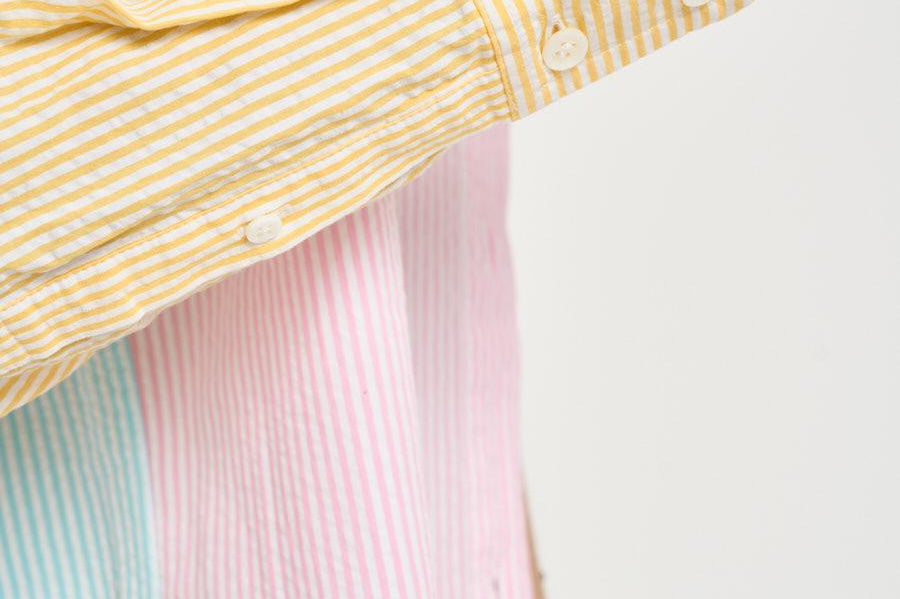 Camicia donna a righe multicolor CYS0001 MIX MC2 SAINT BARTH 