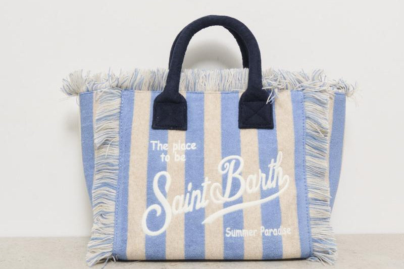 Borsa donna Colette a righe COLETTES 00116H MC2 SAINT BARTH 