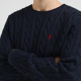 Maglia uomo girocollo blu 710775885 001 RALPH LAUREN 