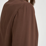 Giacca donna doppiopetto marrone 6B1044 N8029641 MONTEDORO 