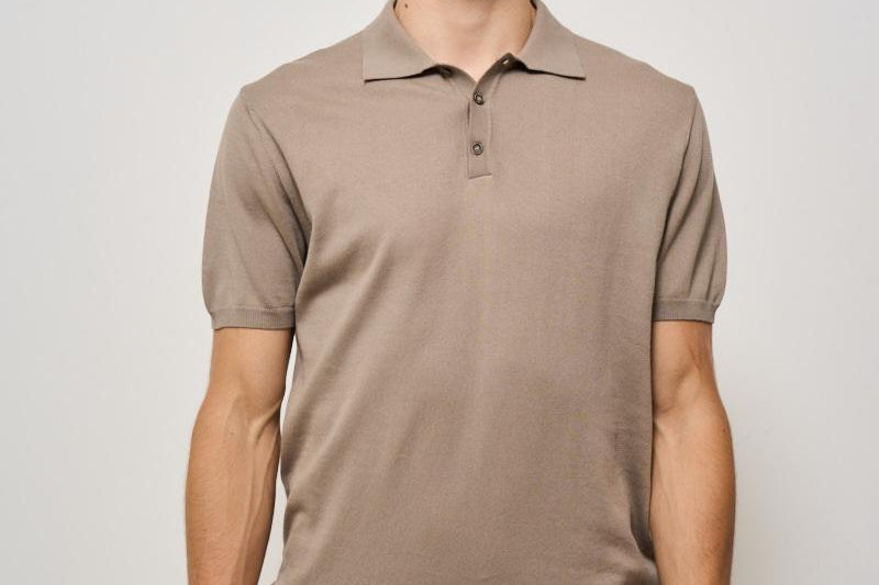 Polo uomo tortora PAUL820 TORTORA ACCADEMIE TESSILI 