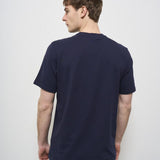 T-shirt uomo girocollo blu TSPM A7CB AUTRY 