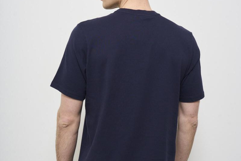 T-shirt uomo girocollo blu TSPM A7CB AUTRY 