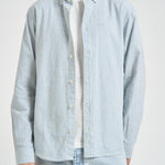 Camicia uomo Konrad a righe celeste 1001330 ALLURE LES DEUX 