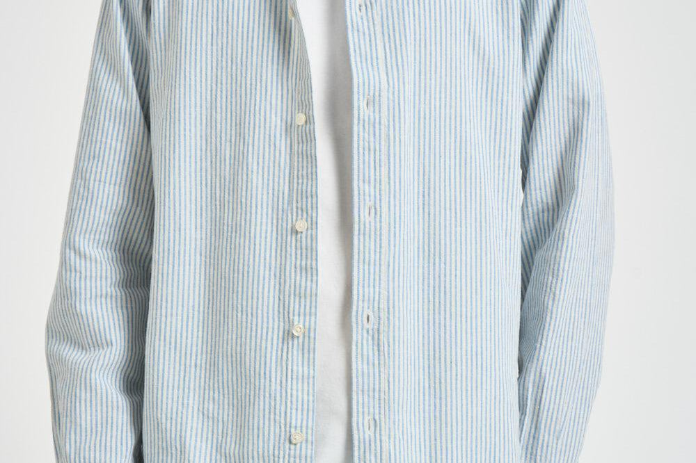Camicia uomo Konrad a righe celeste 1001330 ALLURE LES DEUX 