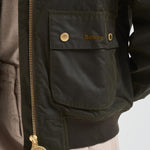 Giubbotto donna Green Maxine cerato verde oliva LWX1488 OL99 BARBOUR 