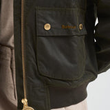 Giubbotto donna Green Maxine cerato verde oliva LWX1488 OL99 BARBOUR 