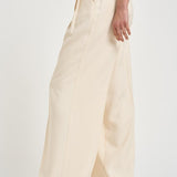 Pantalone donna gamba larga avorio 106918 A2W6C00 PINKO 