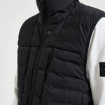 Gilet uomo con zip nero G100007 S0183V0029 STONE ISLAND 