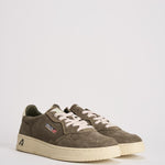 Sneakers uomo Medalist low suede verde militare AULM UH04 AUTRY 