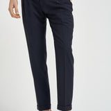 Pantalone uomo chino blu RETRO PO1383XNAVY BERWICH 