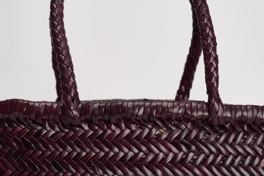 Borsa donna Triple Jump Big borgogna 8810 PLUM DRAGON DIFFUSION 