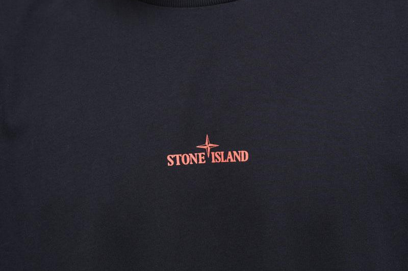 T-shirt uomo girocollo nera 21002RC S0153V0029 STONE ISLAND 