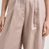 Pantalone donna Rubino con pinces rosa antico RU35 ANTICO NINE IN THE MORNING 