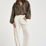Blusa donna animalier S1163 111 BAZAR DELUXE 