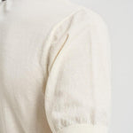 Polo uomo in maglia crema SLOANCONTRAST 10L MC2 SAINT BARTH 