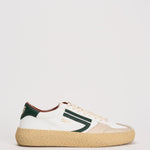 Sneakers donna Vintage Vegan Leather bianche e verdi PU101V020 VISCHIO PURAAI 