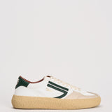 Sneakers donna Vintage Vegan Leather bianche e verdi PU101V020 VISCHIO PURAAI 