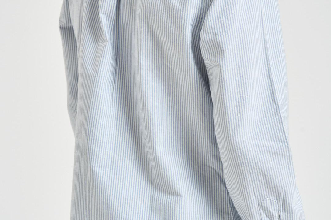 micia uomo Oxford a righe celeste 710549084 009 RALPH LAUREN 